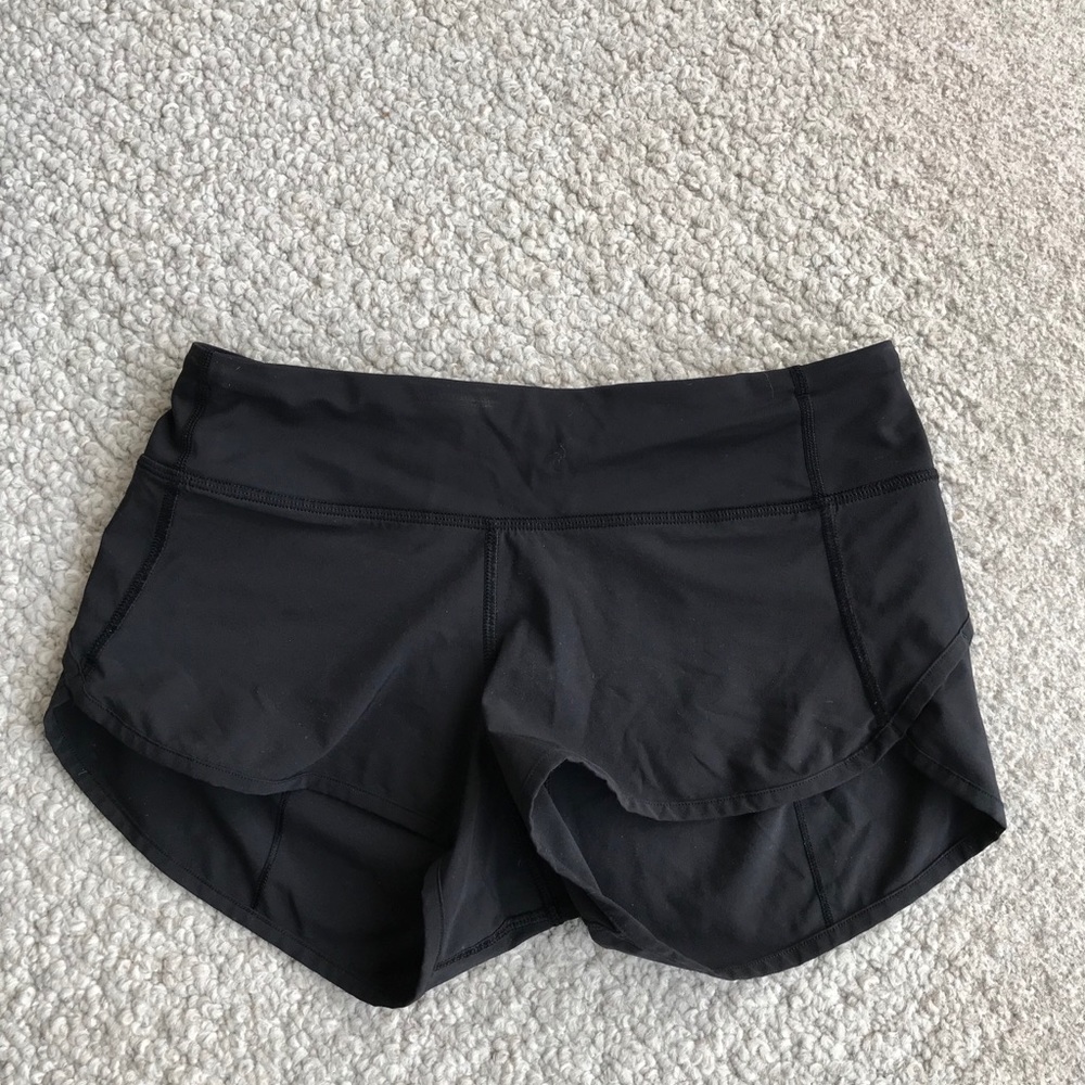 Black lululemon shorts